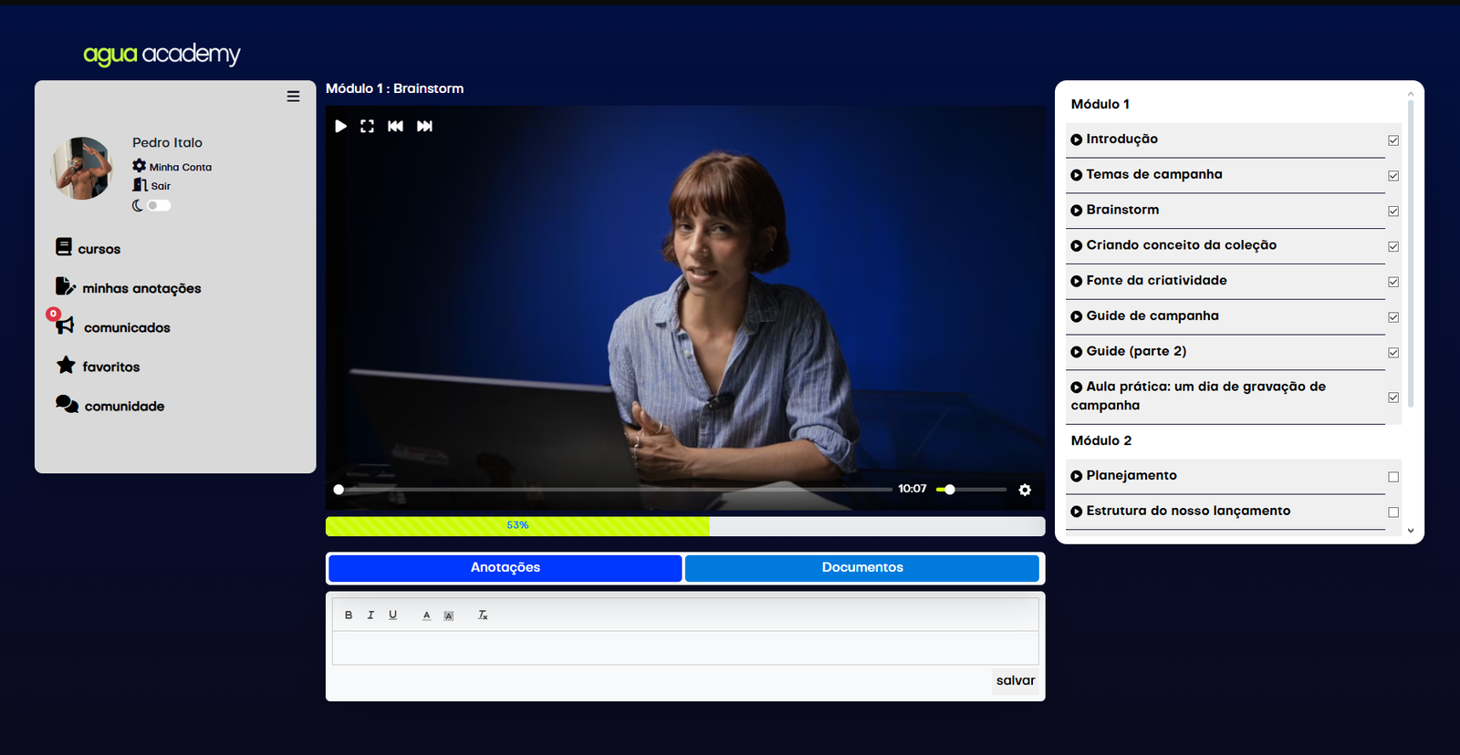 Plataforma de Cursos - Imagem 2